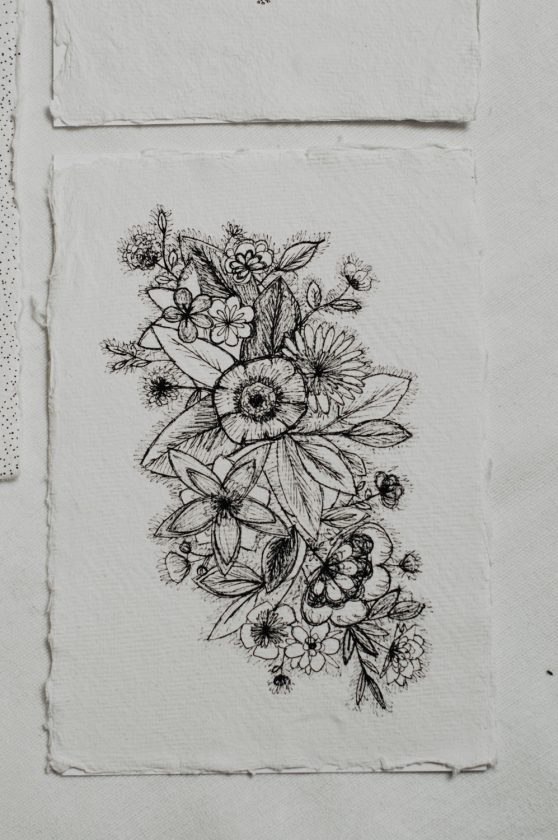 Daisy Ranoe - kaarten - illustratie - bloemen